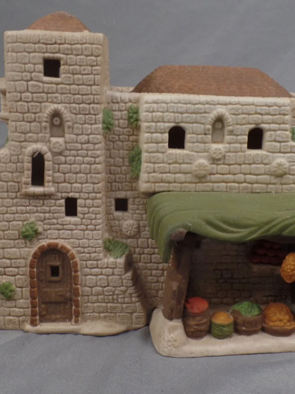 Department 56 Little Town of Bethlehem Market 1987 Ceramic Replacement No Light